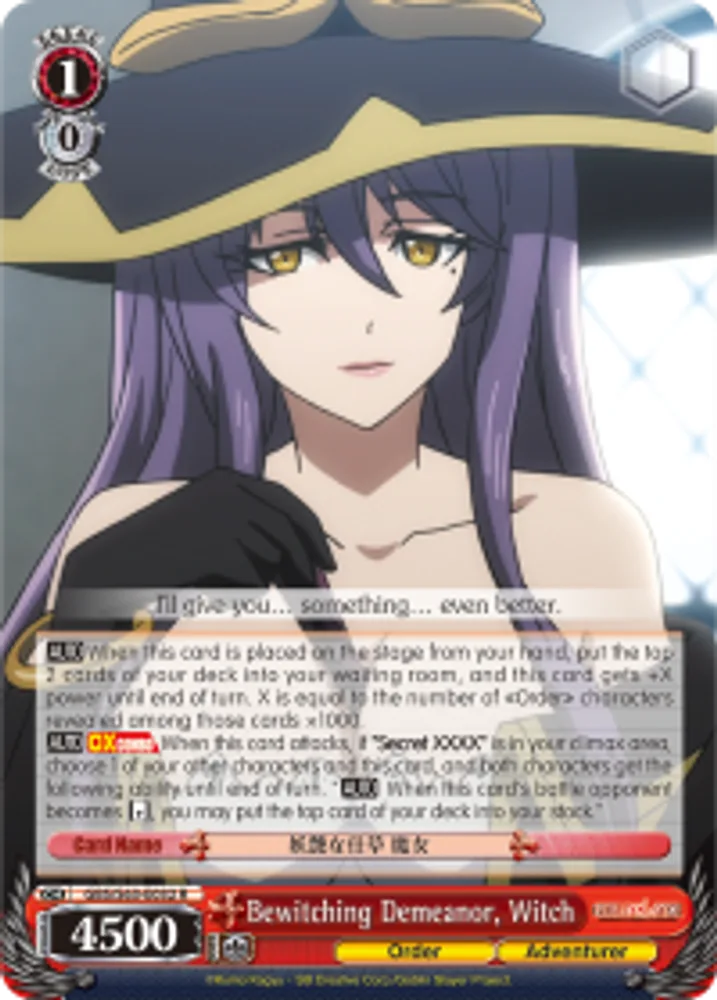 Bewitching Demeanor, Witch