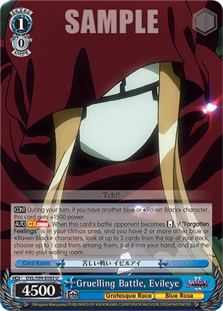Gruelling Battle, Evileye
