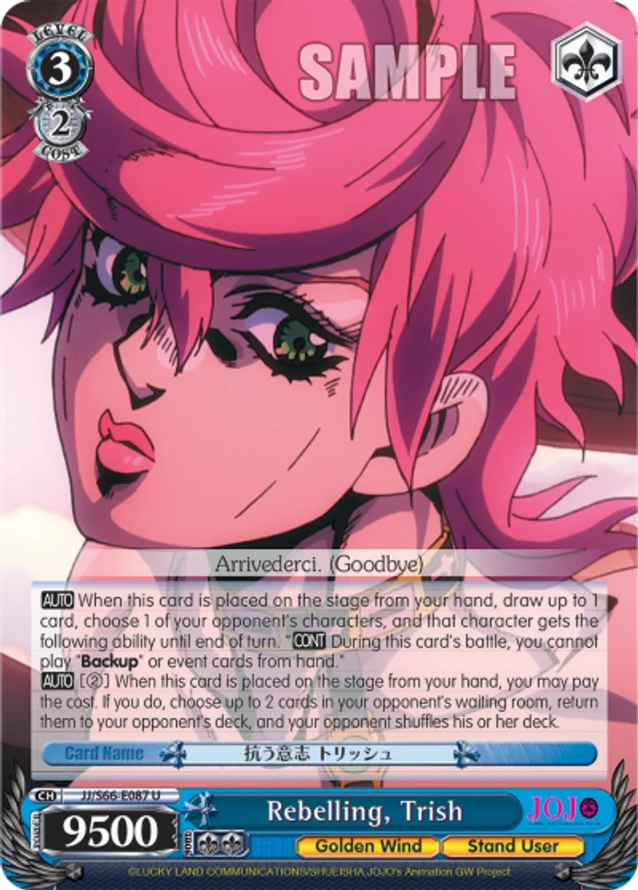Rebelling, Trish