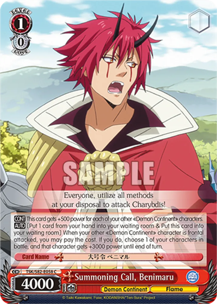 Summoning Call, Benimaru