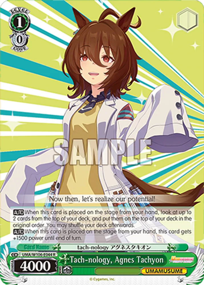 Tach-nology, Agnes Tachyon
