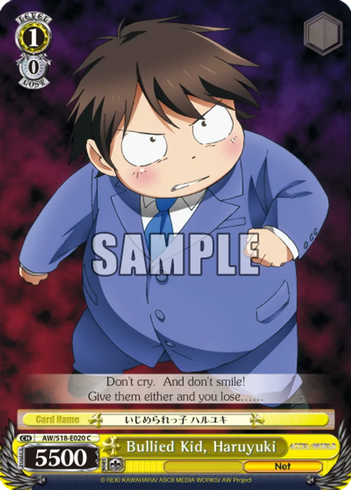 Bullied Kid, Haruyuki