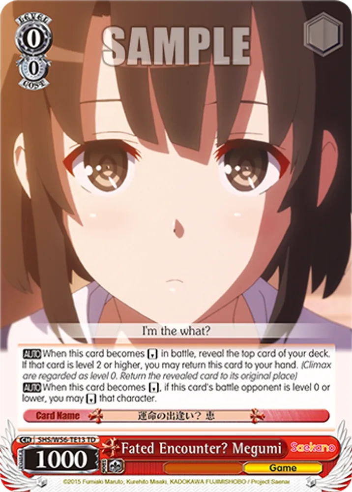 Fated Encounter? Megumi