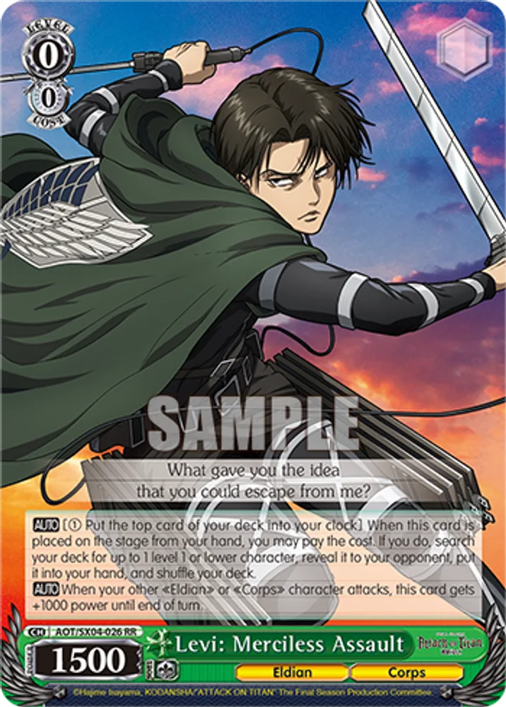 Levi: Merciless Assault