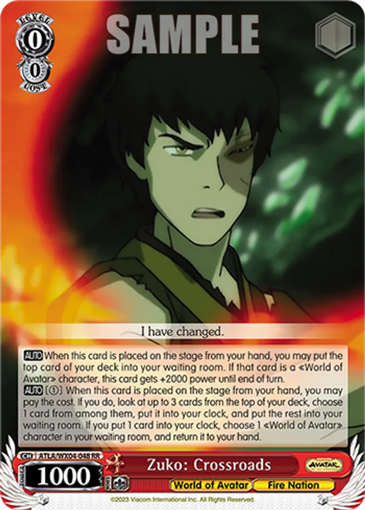 Zuko: Crossroads