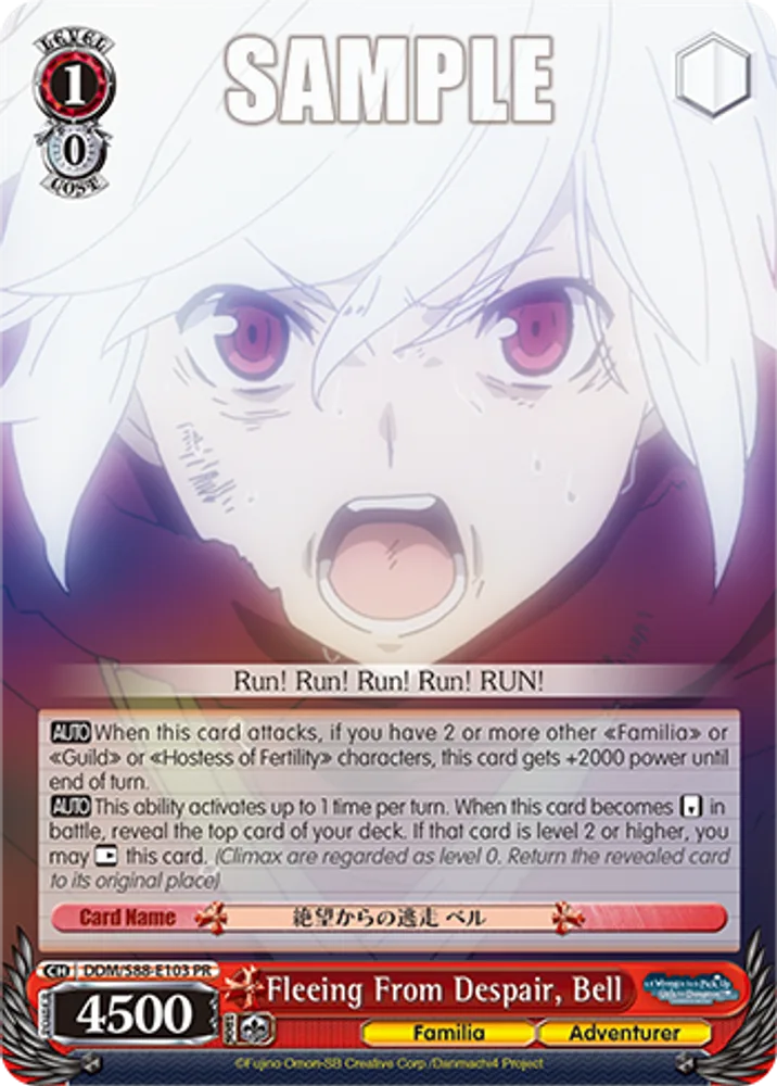 Fleeing From Despair, Bell