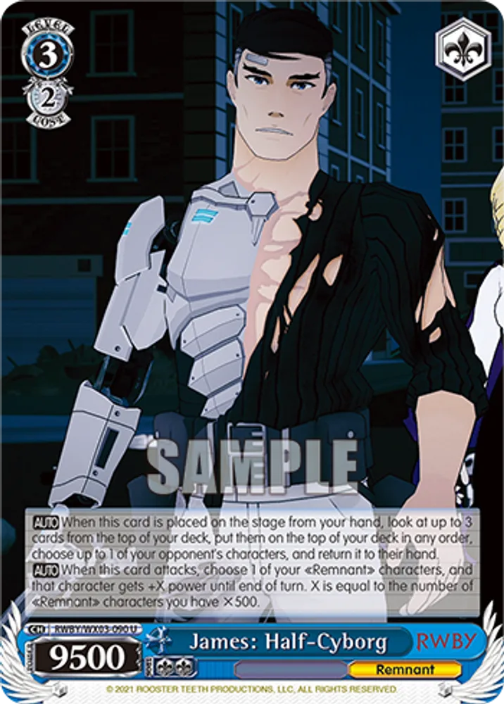 James: Half-Cyborg