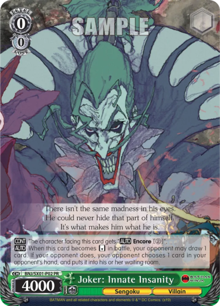 Joker: Innate Insanity