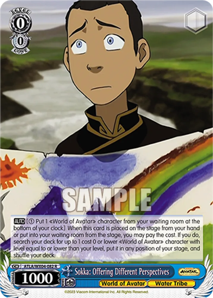 Sokka: Offering Different Perspectives