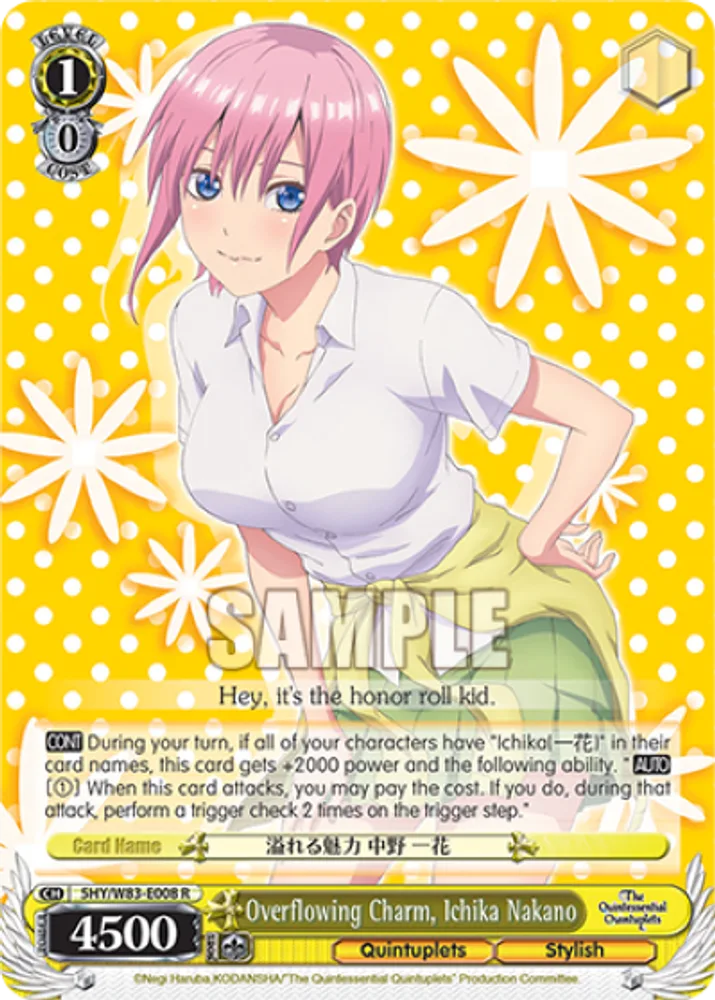 Overflowing Charm, Ichika Nakano