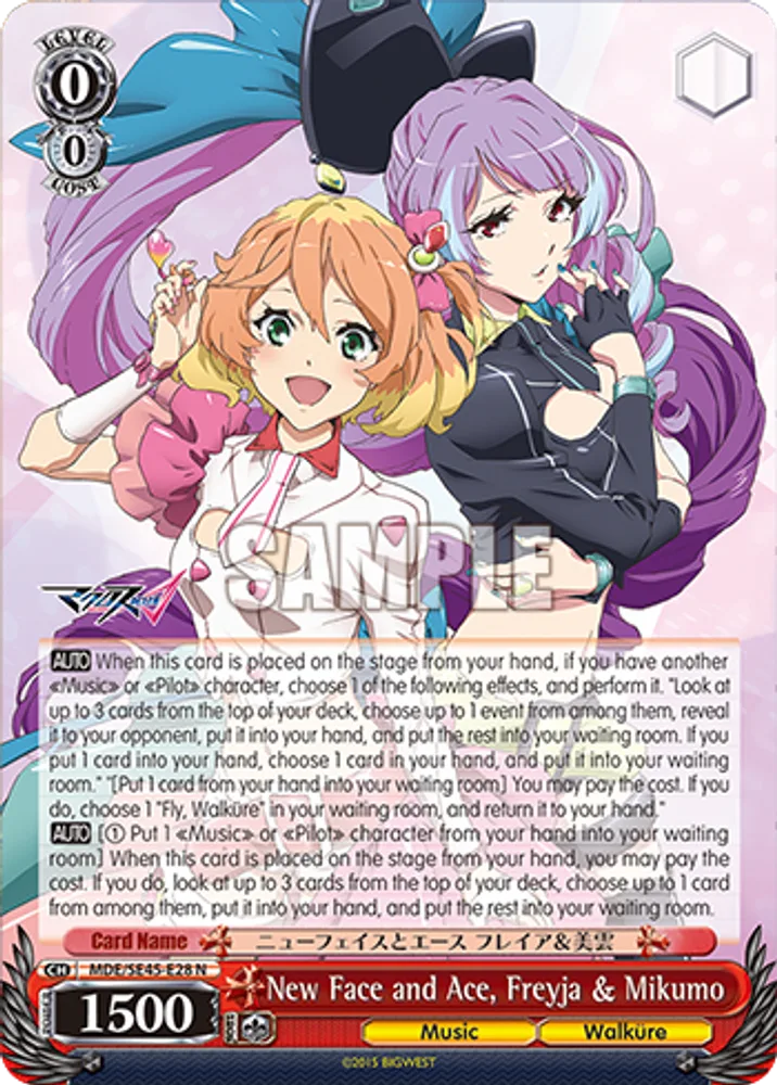 New Face and Ace, Freyja & Mikumo