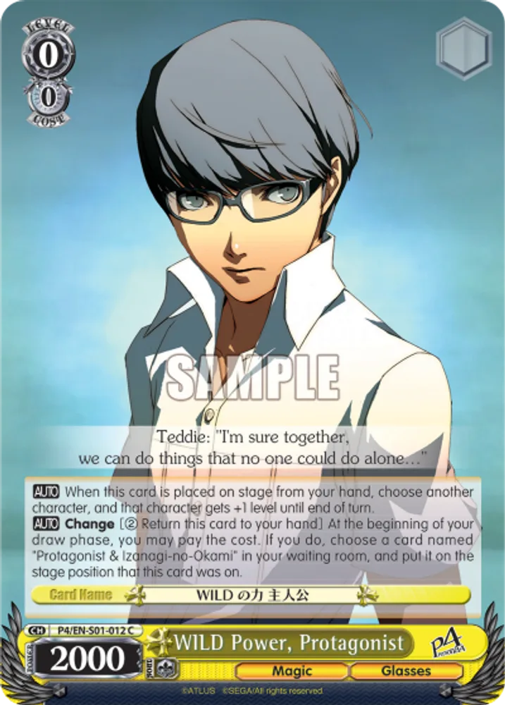 WILD Power, Protagonist
