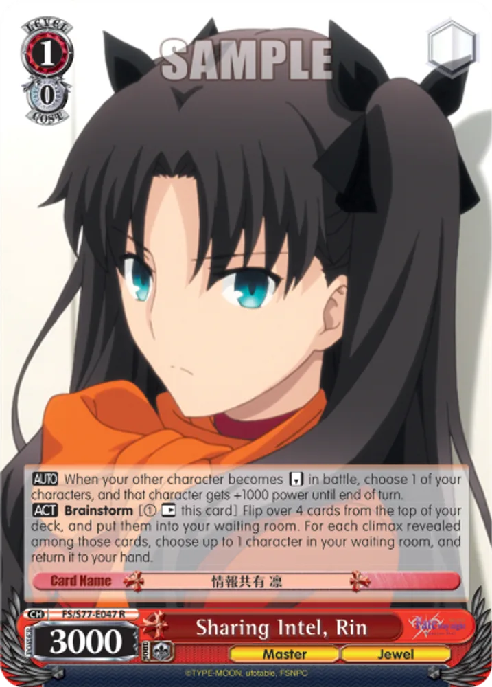Sharing Intel, Rin