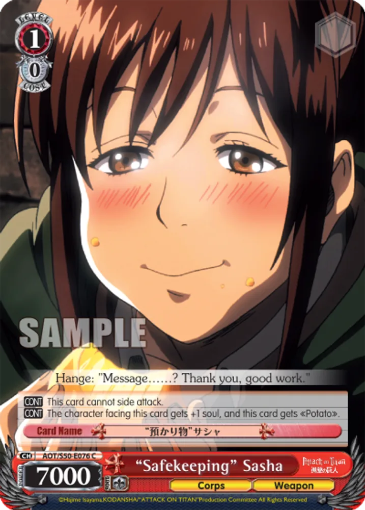 "Safekeeping" Sasha