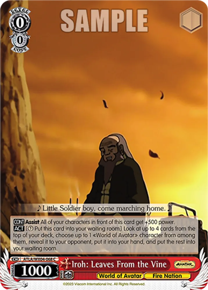 Iroh: Leaves From the Vine