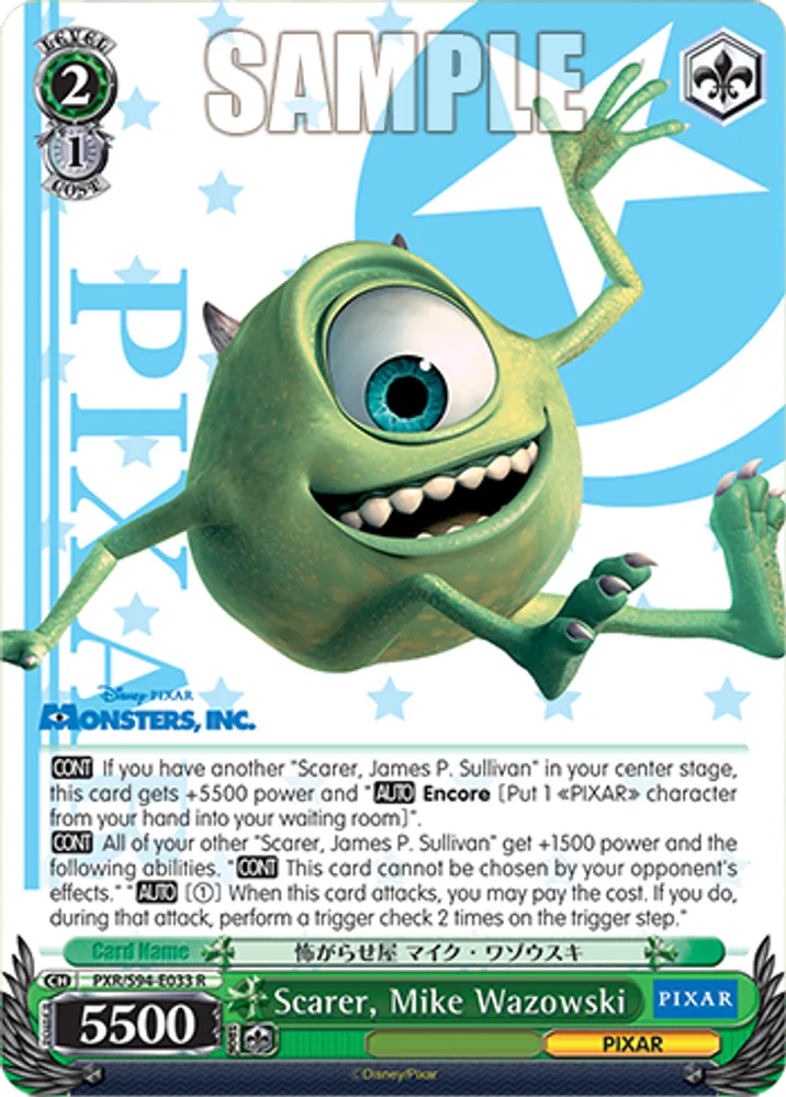 Scarer, Mike Wazowski