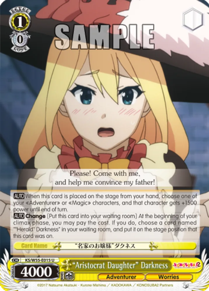 "Aristocrat Daughter" Darkness