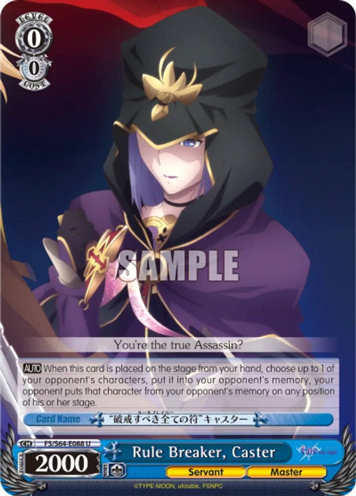 Rule Breaker, Caster