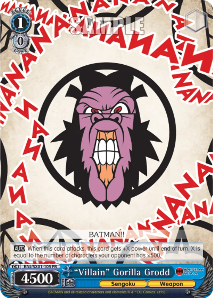 "Villain" Gorilla Grodd
