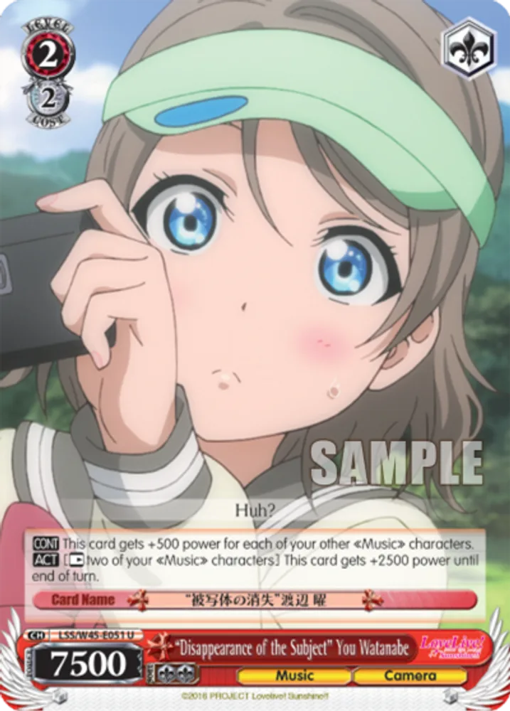 "Disappearance of the Subject" You Watanabe