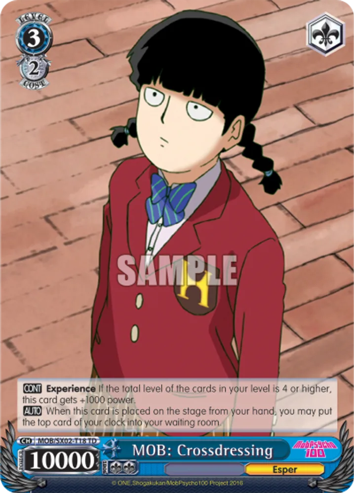 MOB: Crossdressing