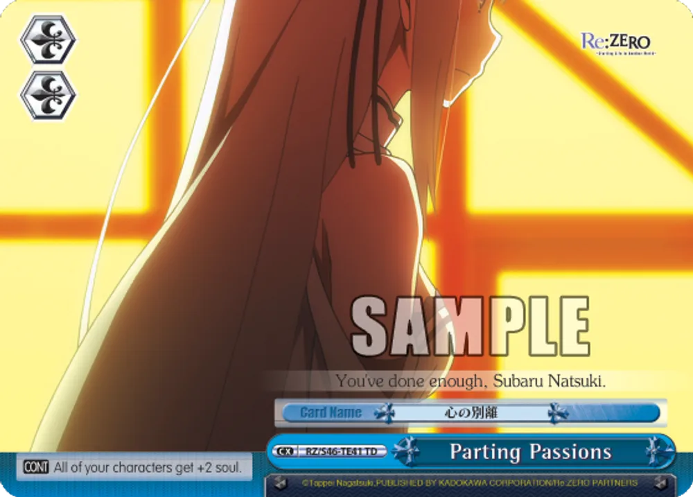 Parting Passions