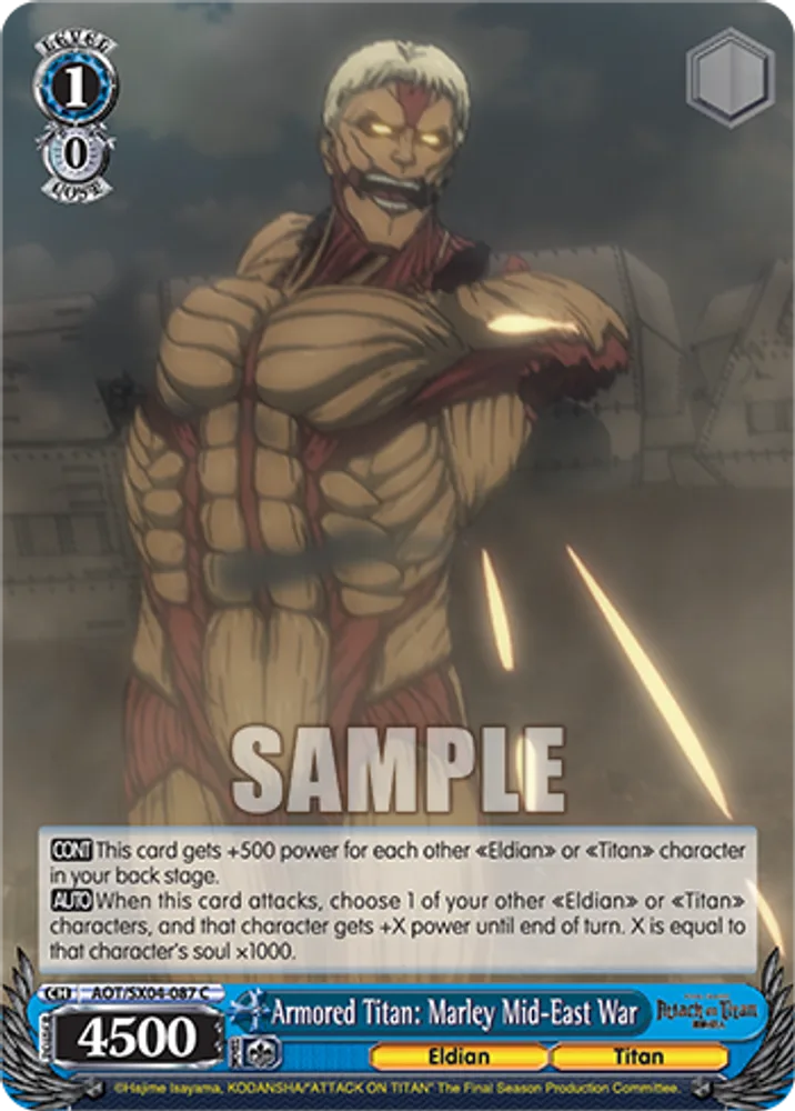 Armored Titan: Marley Mid-East War