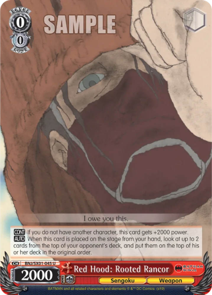 Red Hood: Rooted Rancor