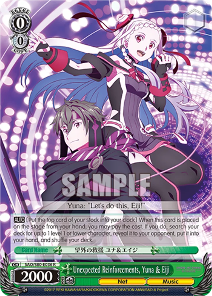 Unexpected Reinforcements, Yuna & Eiji