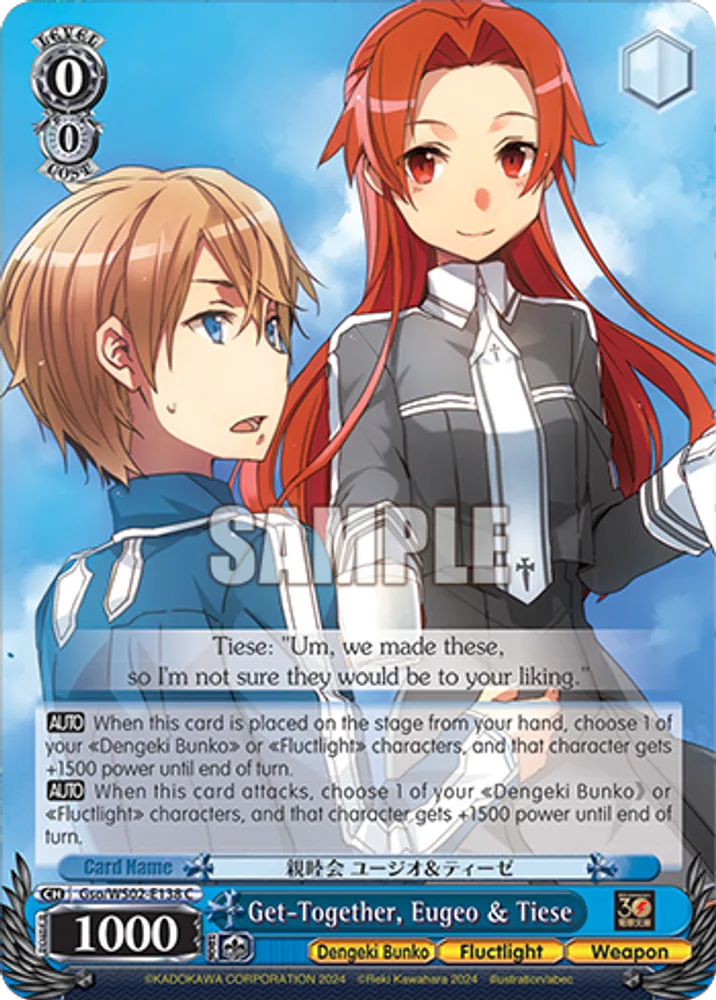 Get-Together, Eugeo & Tiese