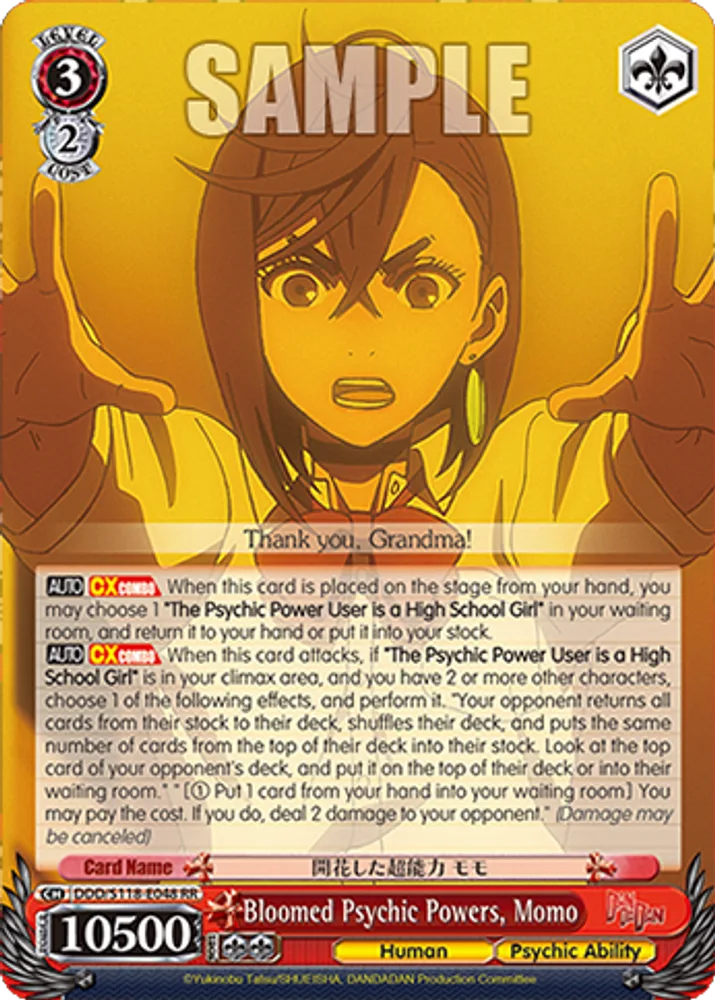 Bloomed Psychic Powers, Momo