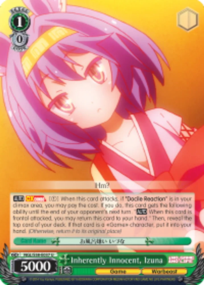 Inherently Innocent, Izuna