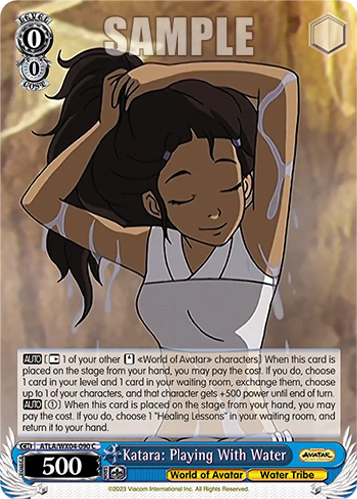 Katara: Playing With Water