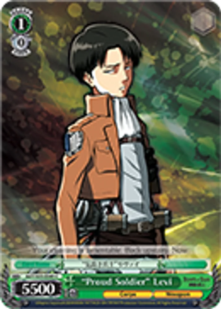 "Proud Soldier" Levi