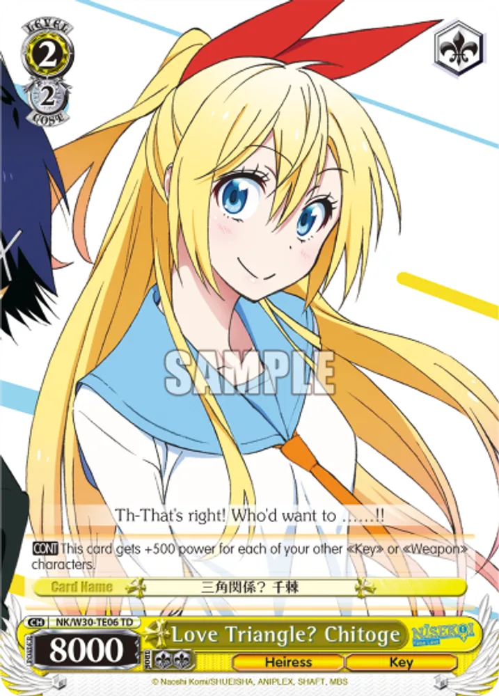 Love Triangle? Chitoge