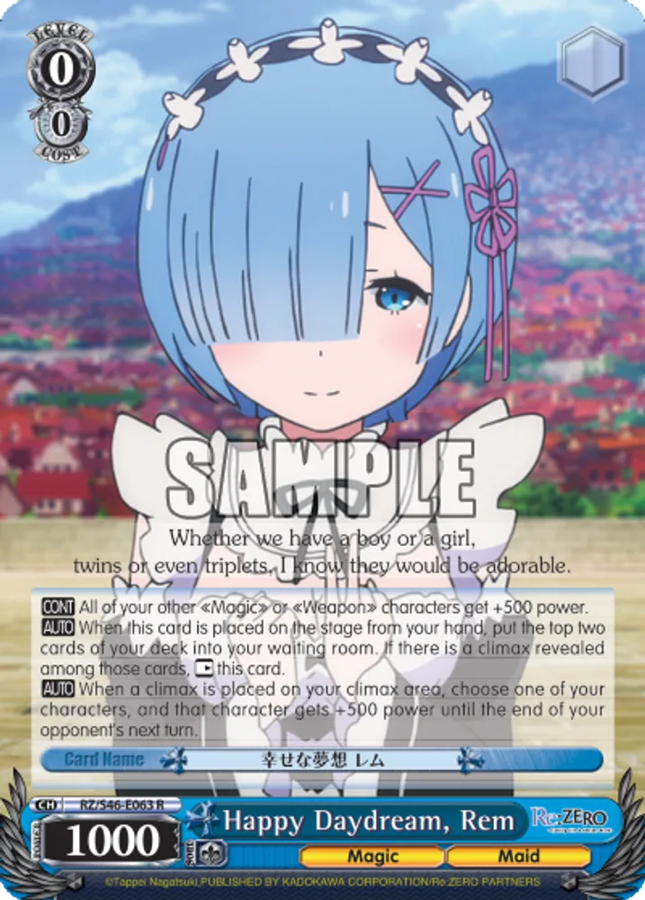 Happy Daydream, Rem