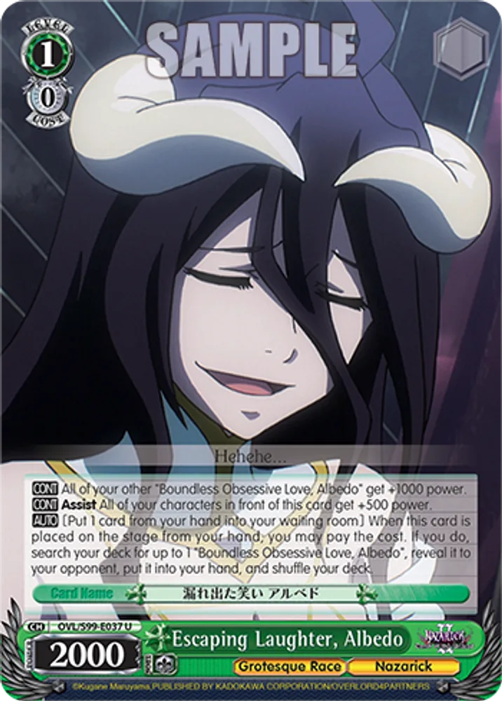 Escaping Laughter, Albedo