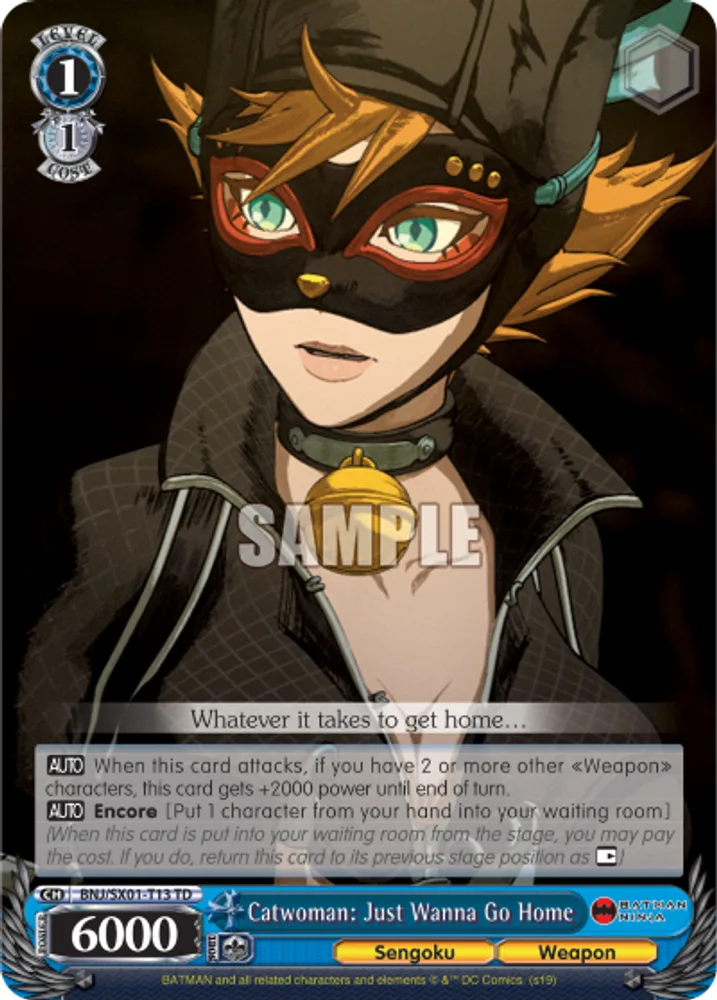 Catwoman: Just Wanna Go Home