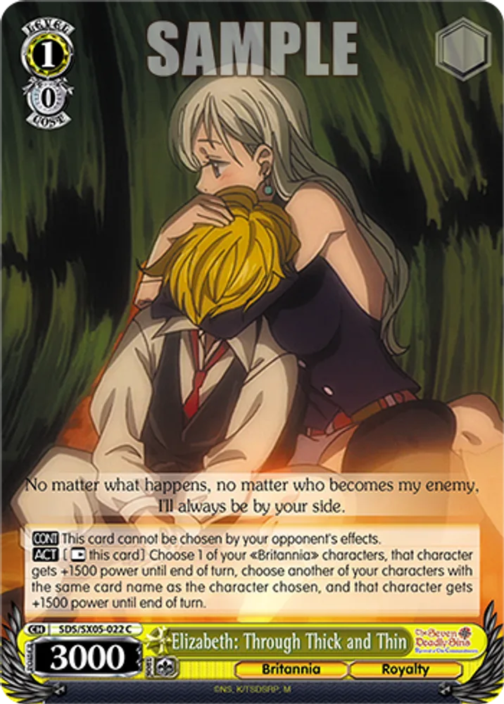 Elizabeth: Through Thick and Thin