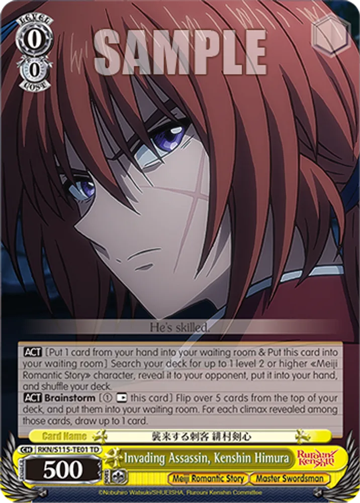 Invading Assassin, Kenshin Himura