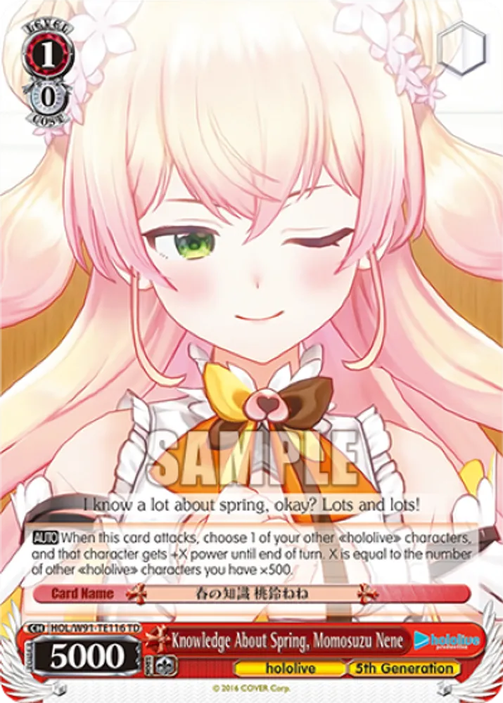 Knowledge About Spring, Momosuzu Nene