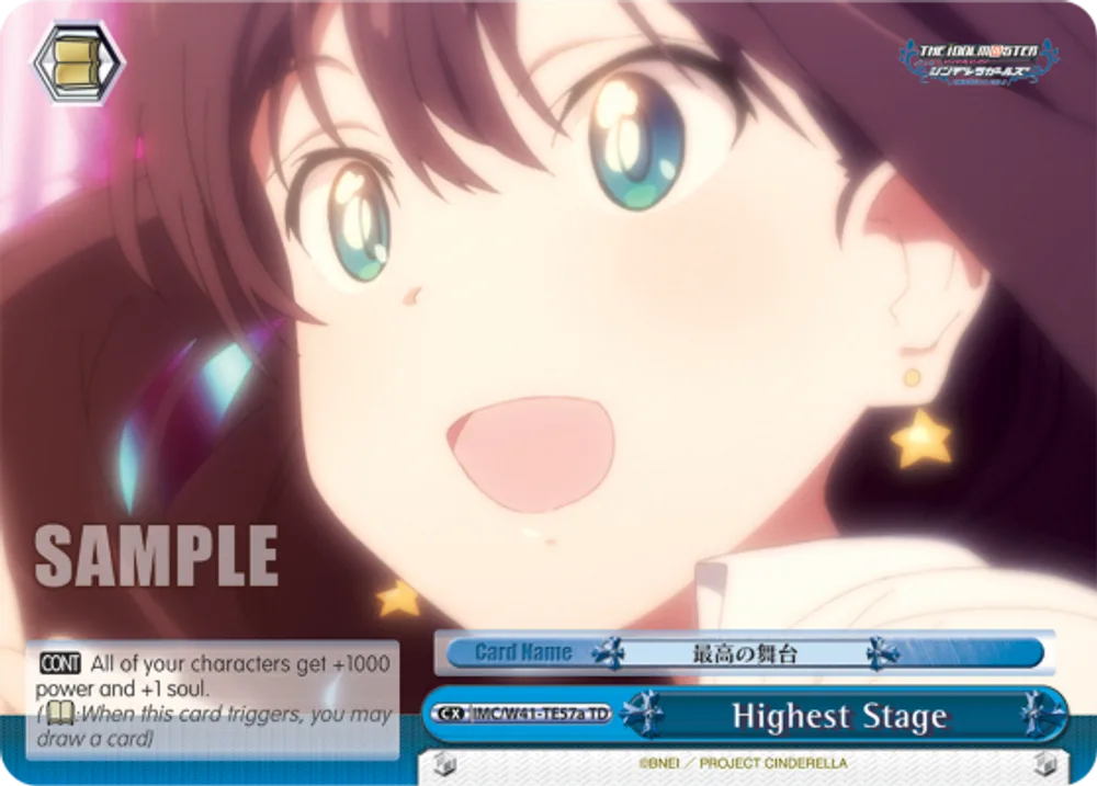 Highest Stage