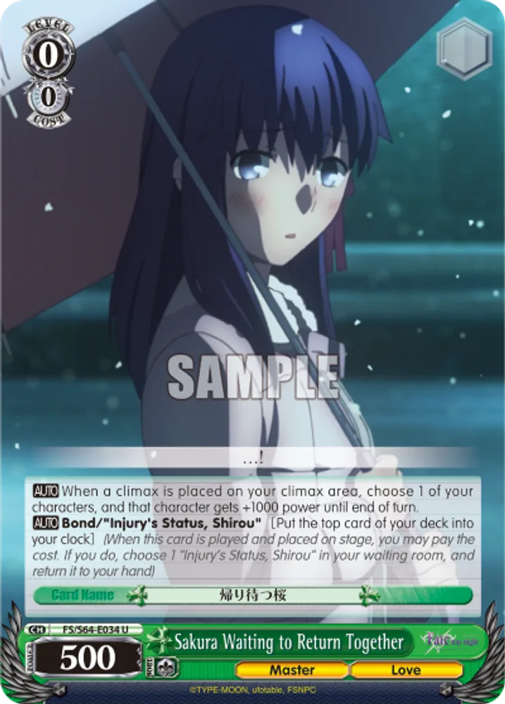 Sakura Waiting to Return Together