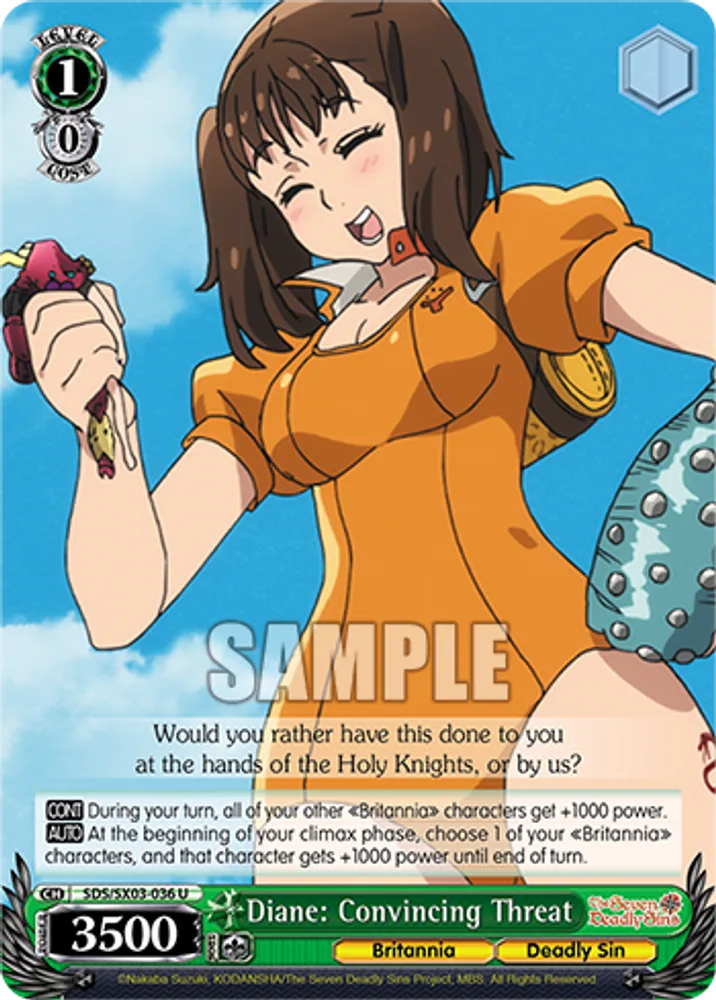 Diane: Convincing Threat