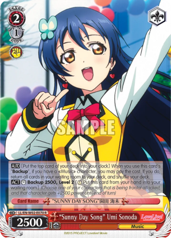 “Sunny Day Song” Umi Sonoda
