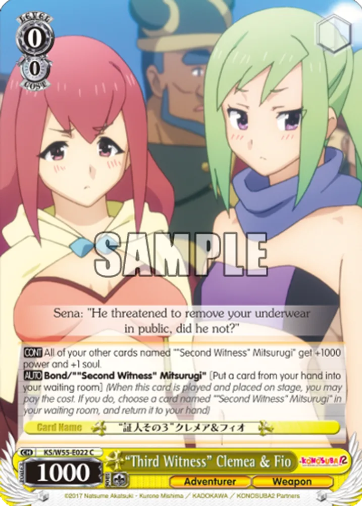 "Third Witness" Clemea & Fio