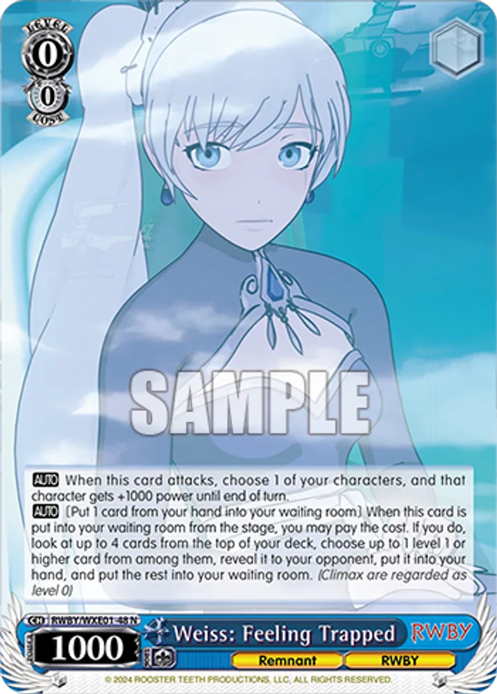 Weiss: Feeling Trapped