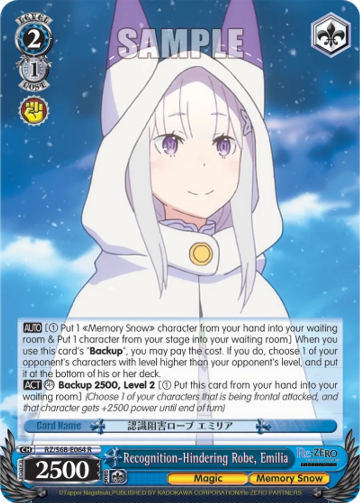 Recognition-Hindering Robe, Emilia