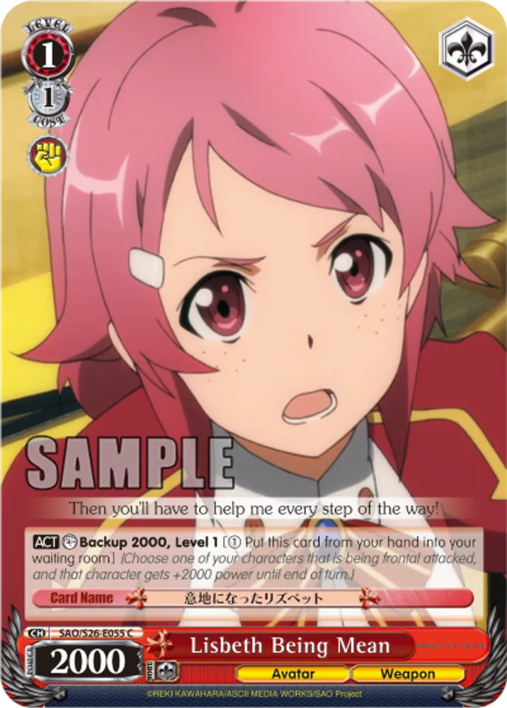 Lisbeth Being Mean