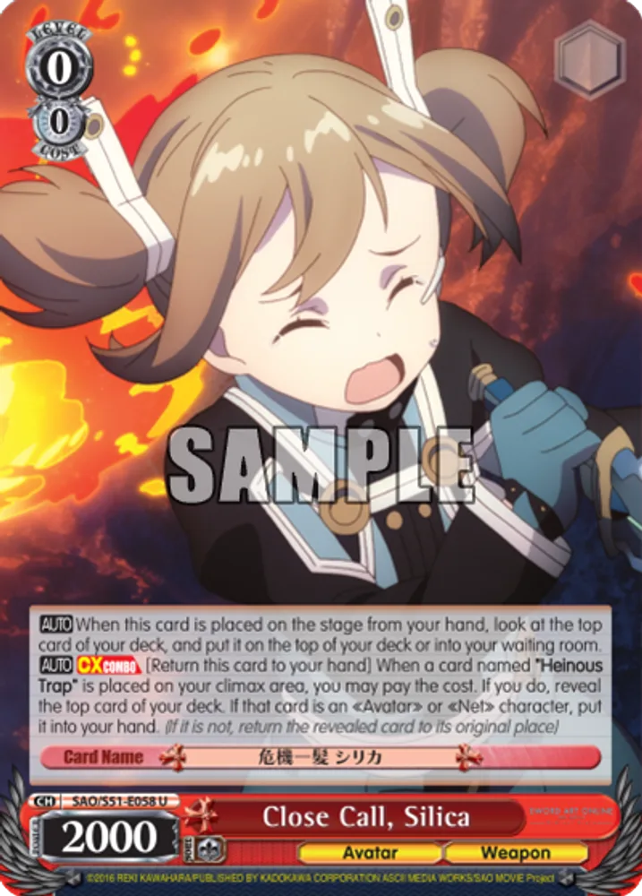 Close Call, Silica